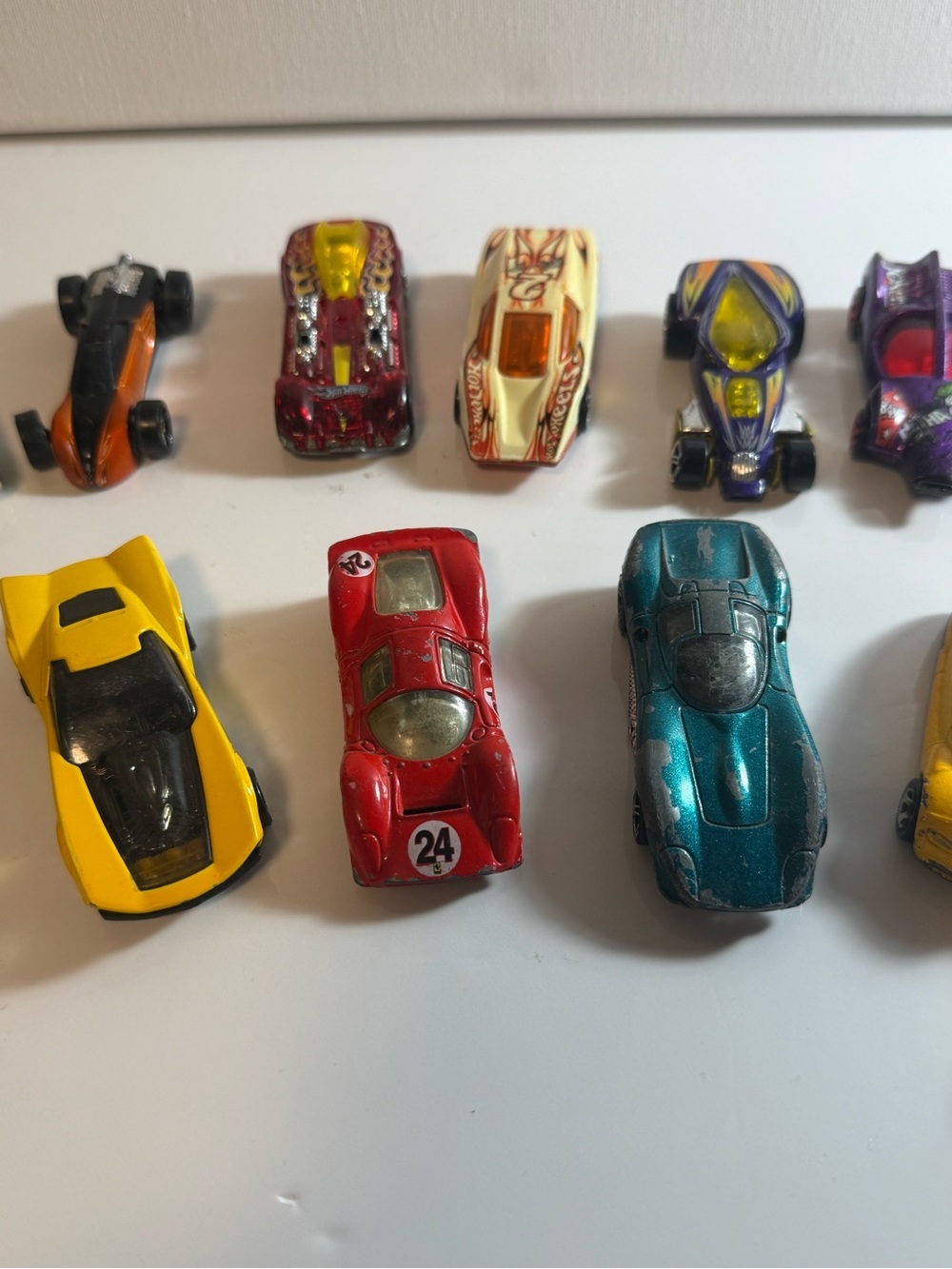 Hot Wheels Mini Die Cast Car Lot 15 Cars Corvette Ferrari Mustang Fiero - Picture 3 of 11